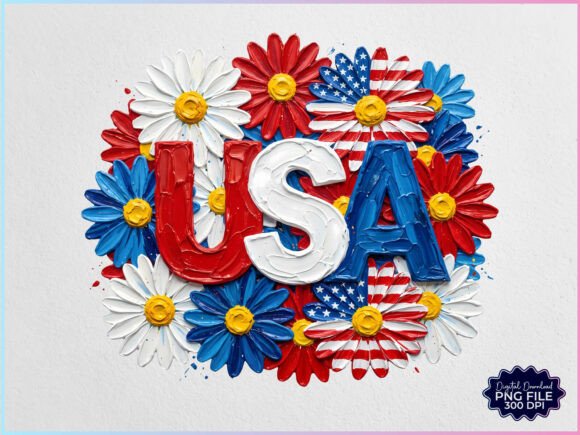 Download Hand Painted USA Floral PNG - Floral png Collection