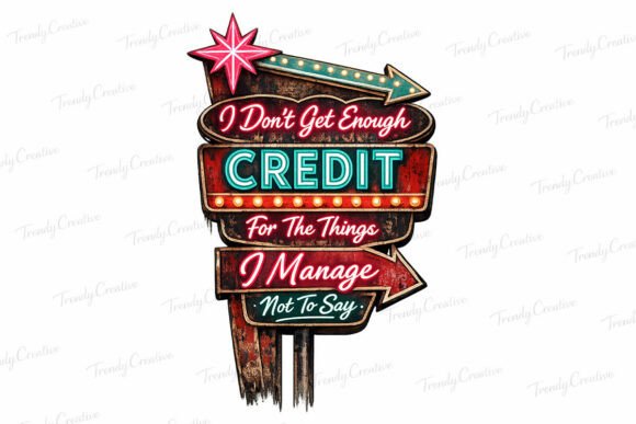 Download Retro Neon Sarcastic Quote PNG Design - Design Collection