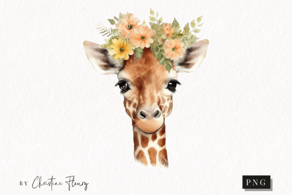 Download Watercolor Giraffe Clipart | Watercolor - Watercolor giraffe Collection