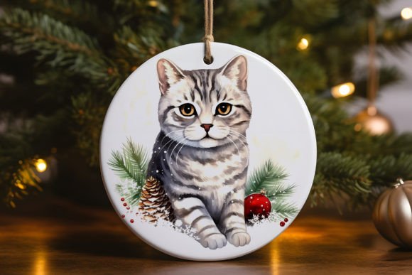 Download American Shorthair Isolate Ornament - Premium Resources