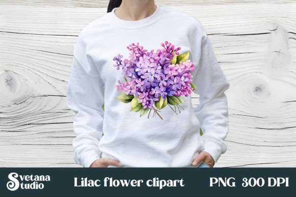 Download Flower Lilac Clipart Design - Design Collection