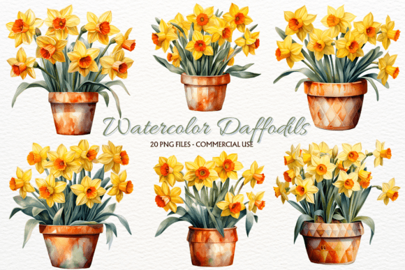 Download Spring Daffodil Flowers PNG Clipart - Daffodil Collection